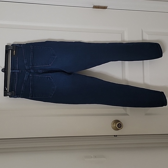 Express, Curvy Skinny, Size 2R, High-Waisted Jeans, Dark Wash, EUC - Picture 11 of 12